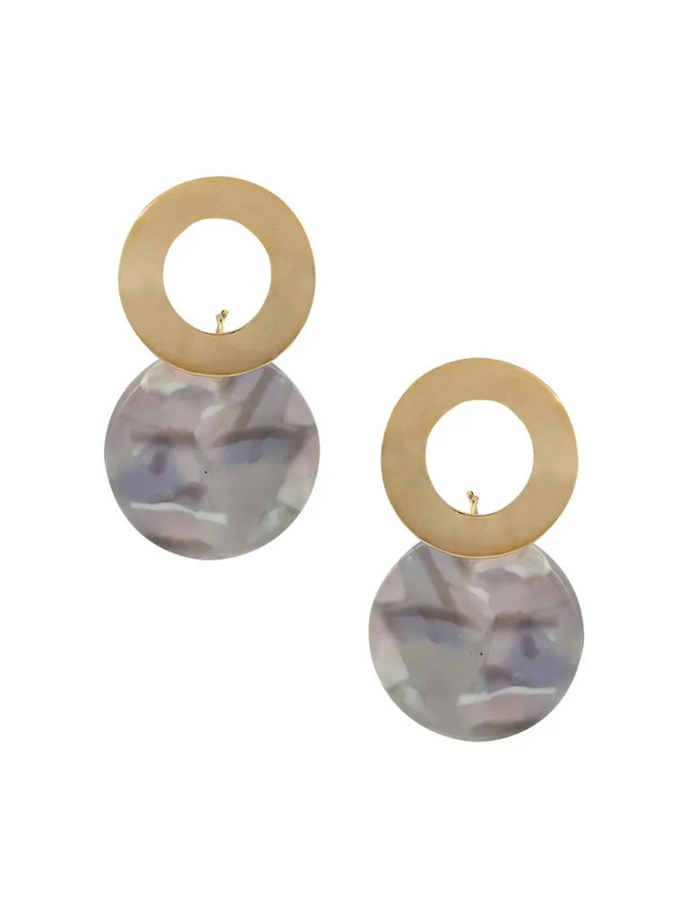 Western Earrings in Gold finish - S19967