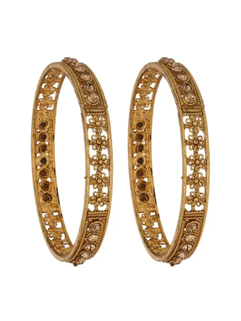 Traditional Bangles in Gold finish - S30995