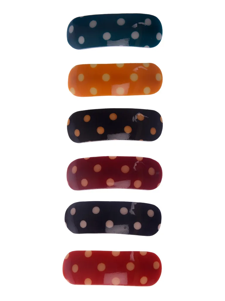 Printed Hair Clip in Assorted color - NIH69