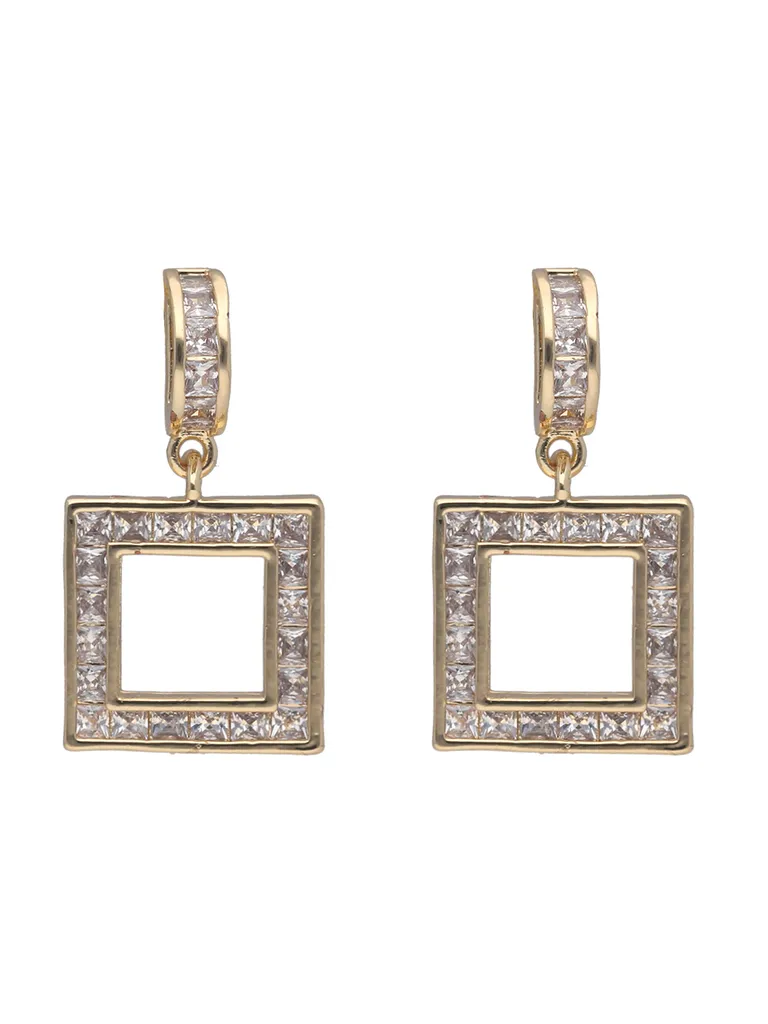 Western Earring in Gold finish - CNB16803