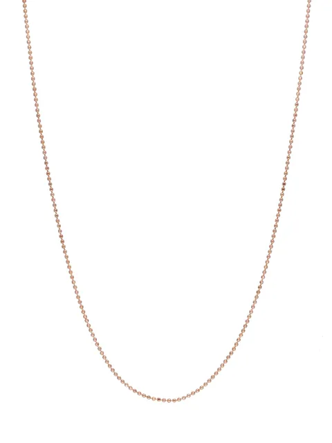 Western Chain in  Rose Gold finish - CNB16909