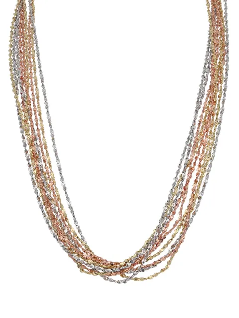 Western Necklace in Three Tone finish - CNB16973