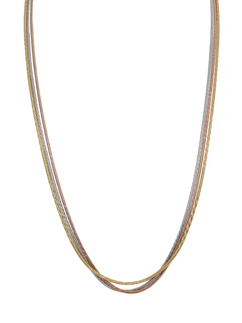 Western Necklace in Three Tone finish - CNB16976