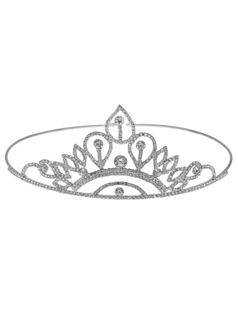 Fancy Crown in Rhodium finish - PARC97R