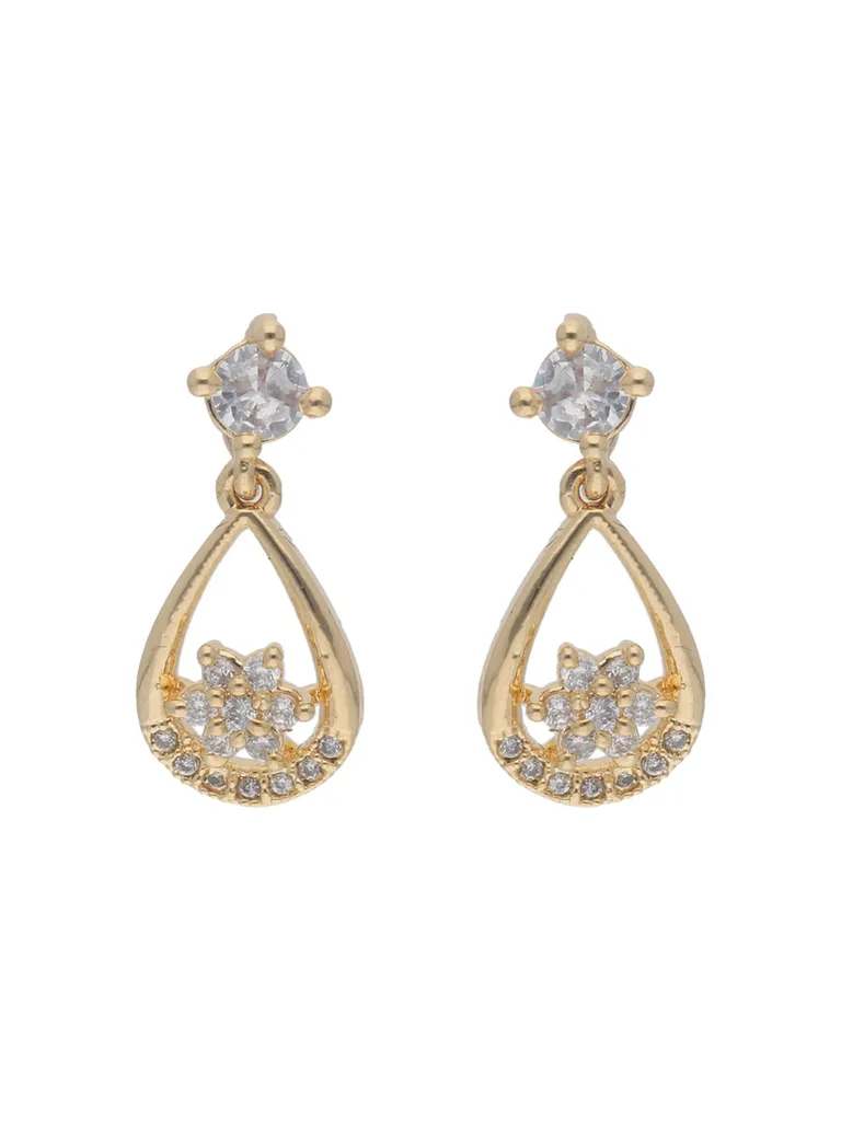 AD / CZ Earrings in Gold finish - AYC900GO