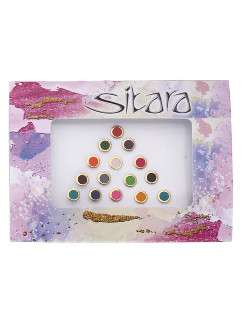 Traditional Bindis in Assorted color - DAR00119
