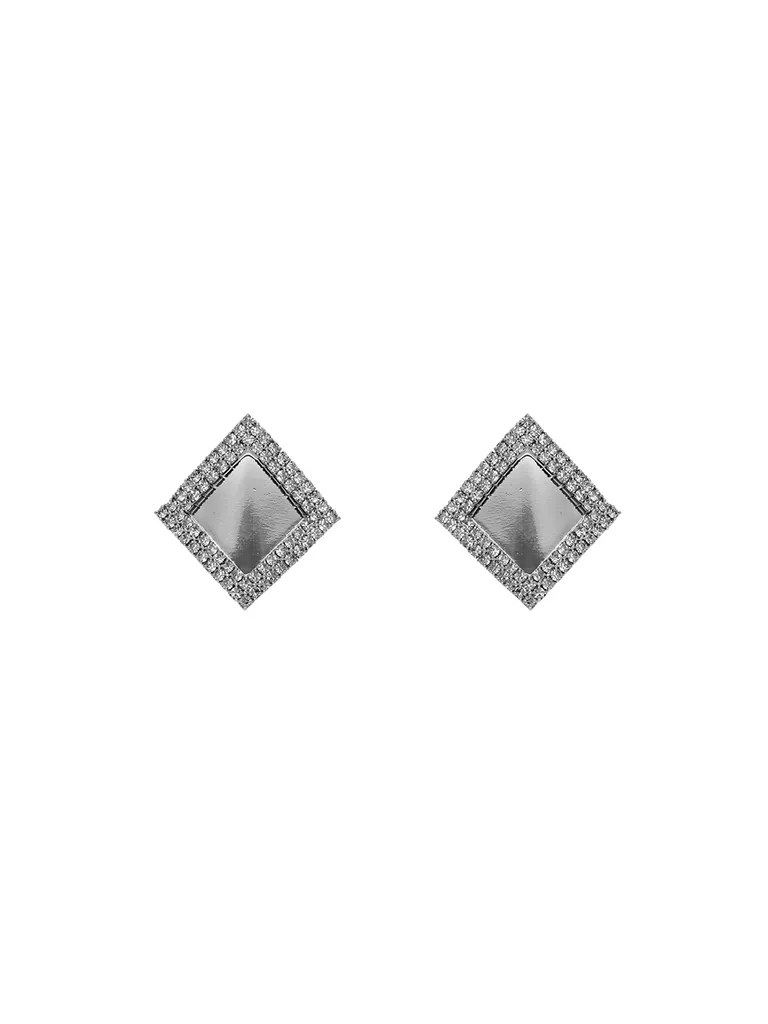 Western Tops / Studs in Rhodium finish - CNB19345