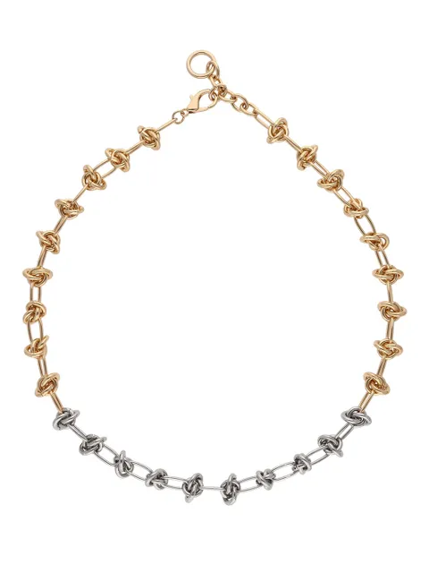 Western Necklace in Two Tone finish - CNB19568