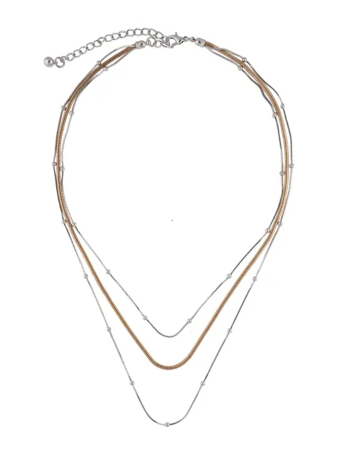 Western Necklace in Two Tone finish - CNB19570