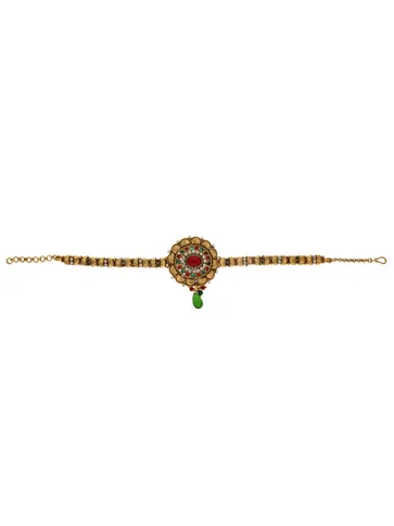 Traditional Bajuband / Armlet in Gold finish - S31498
