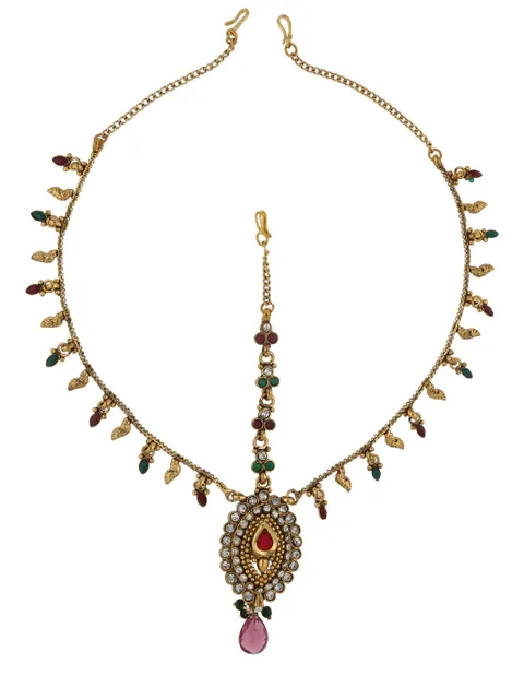 Traditional Matha Patti in Gold finish - S31525