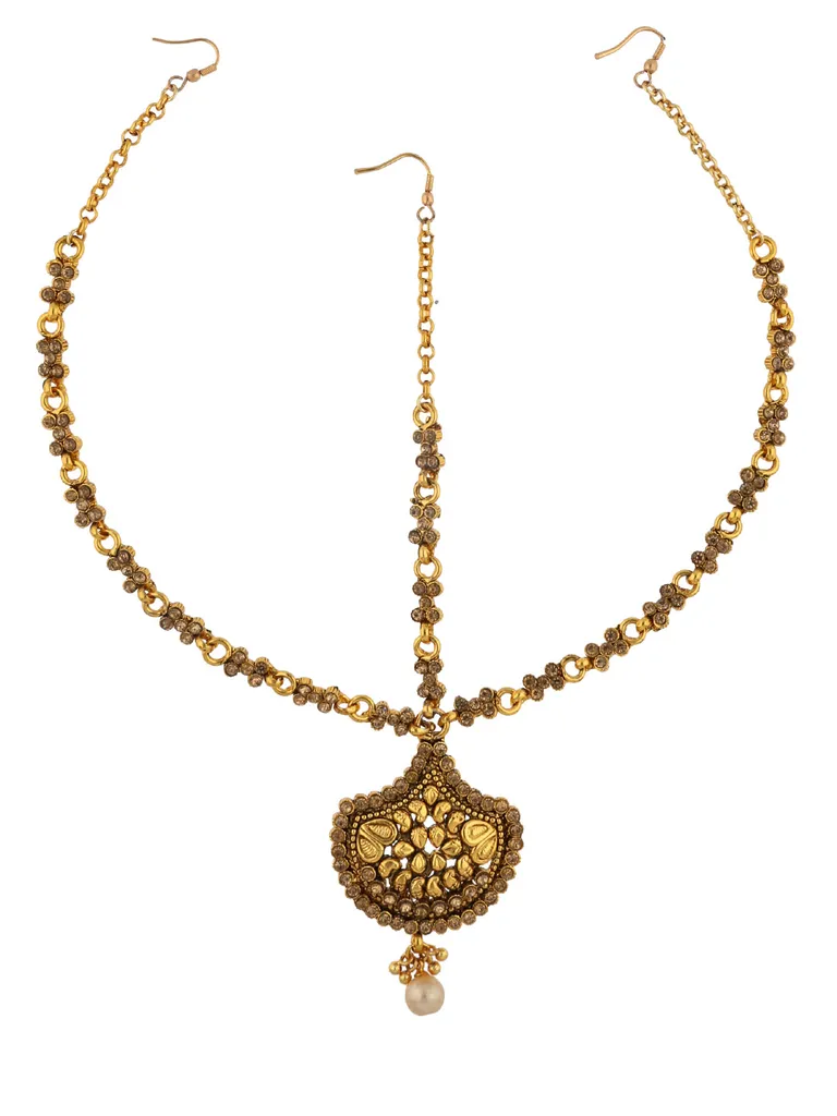 Traditional Matha Patti in Gold finish - S31538