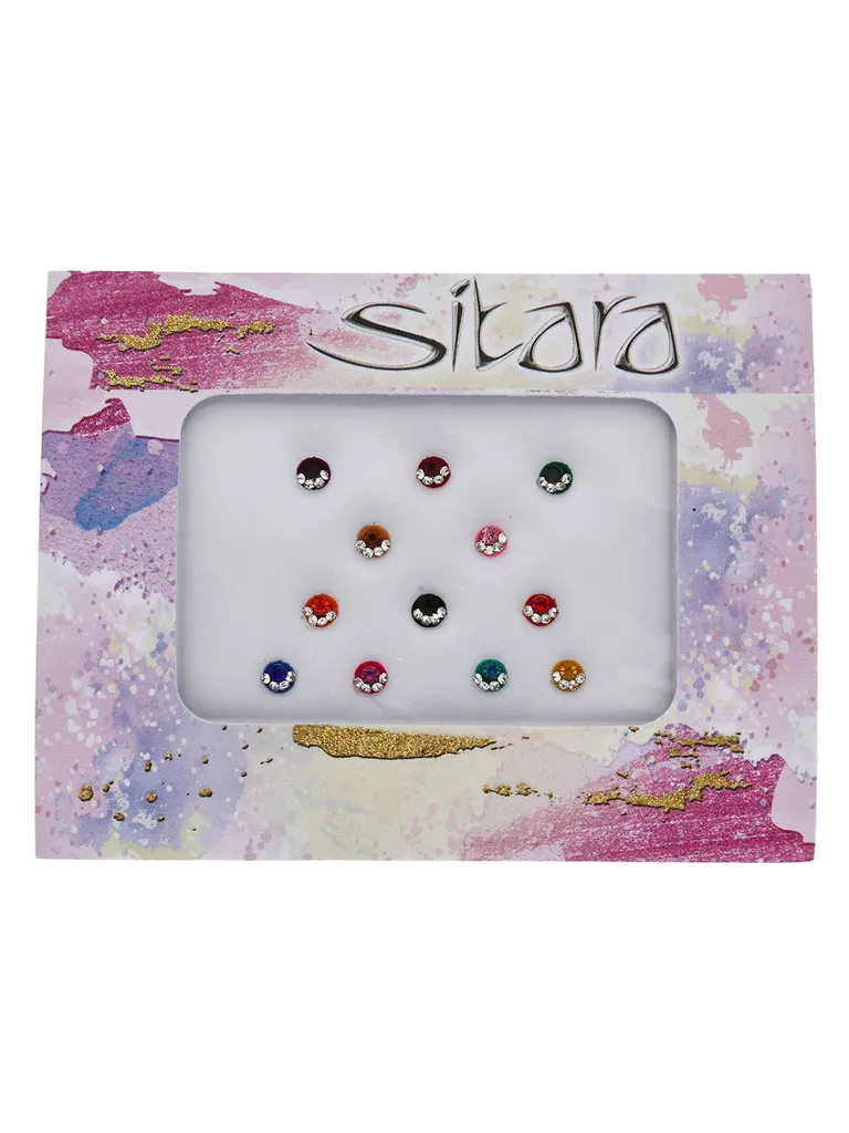 Traditional Bindis in Assorted color - CNB20853