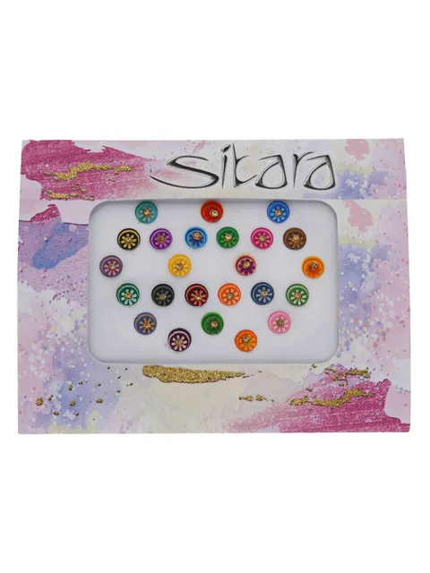 Traditional Bindis in Assorted color - CNB20865
