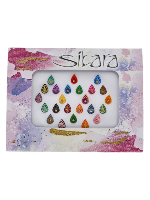 Traditional Bindis in Assorted color - CNB20868