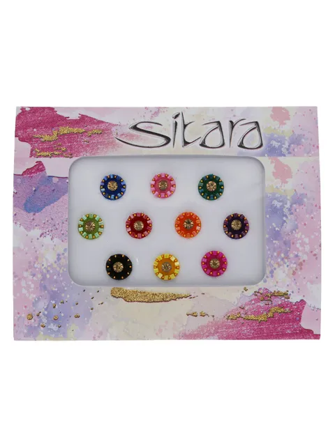 Traditional Bindis in Assorted color - CNB20894