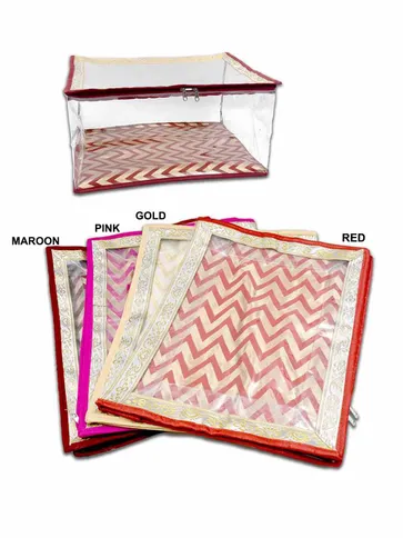PVC Transparent Saree Cover - SC-359