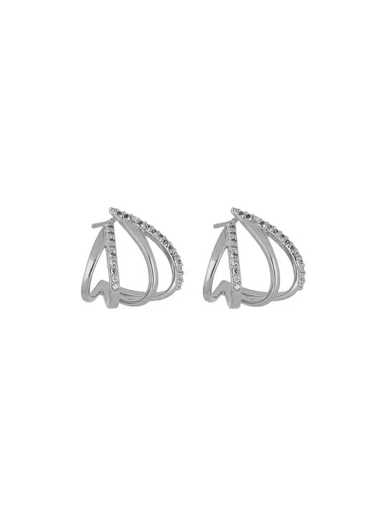 Western Tops / Studs in Rhodium finish - CNB20910