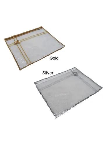PVC Transparent Single Saree Cover - SC-8