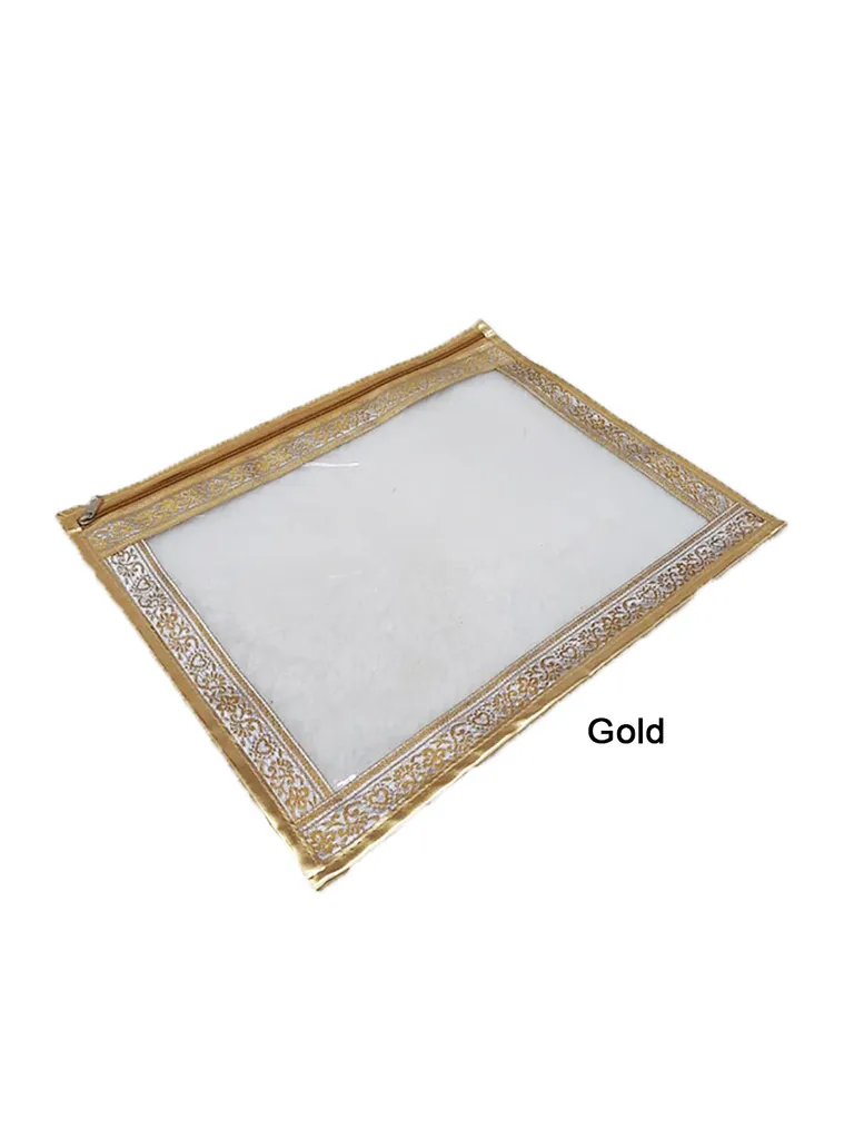 PVC Transparent Single Saree Cover - SC-14