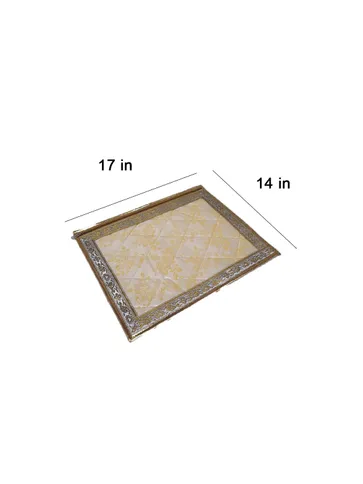 PVC Transparent Single Saree Cover with Satin Material - SC-32