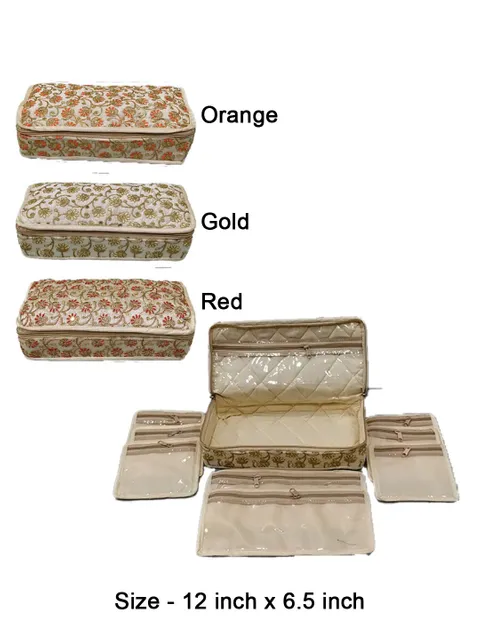 Premium Jewellery Pouch with Satin Material - PJP-17(A)