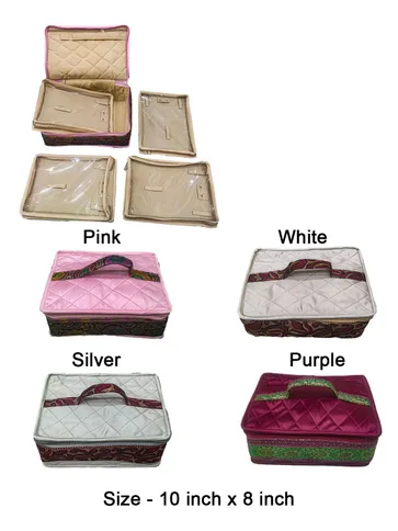 Premium Jewellery Pouch with Satin Material - PJP31-B
