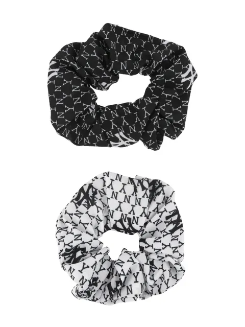 Printed Scrunchies in Black & White color - WWA6063