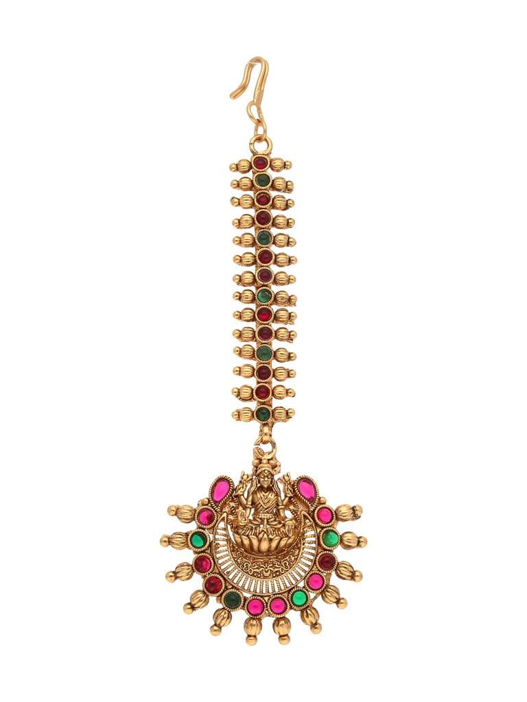Temple Maang Tikka in Rajwadi finish - SRE412