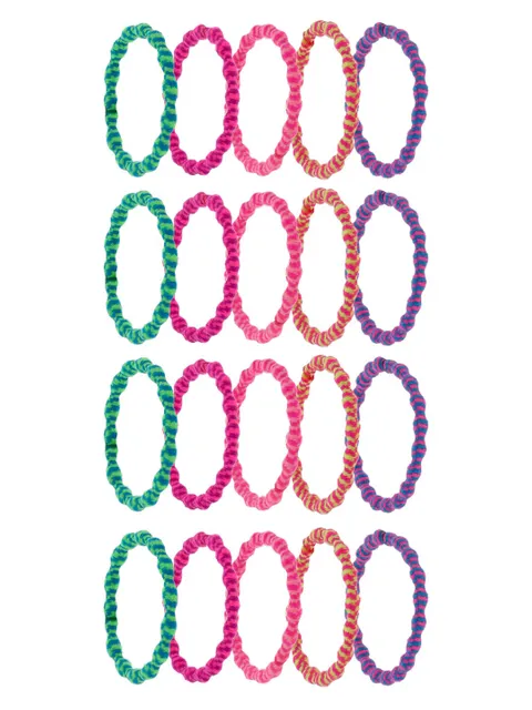 Plain Rubber Bands in Assorted color - DIV10018