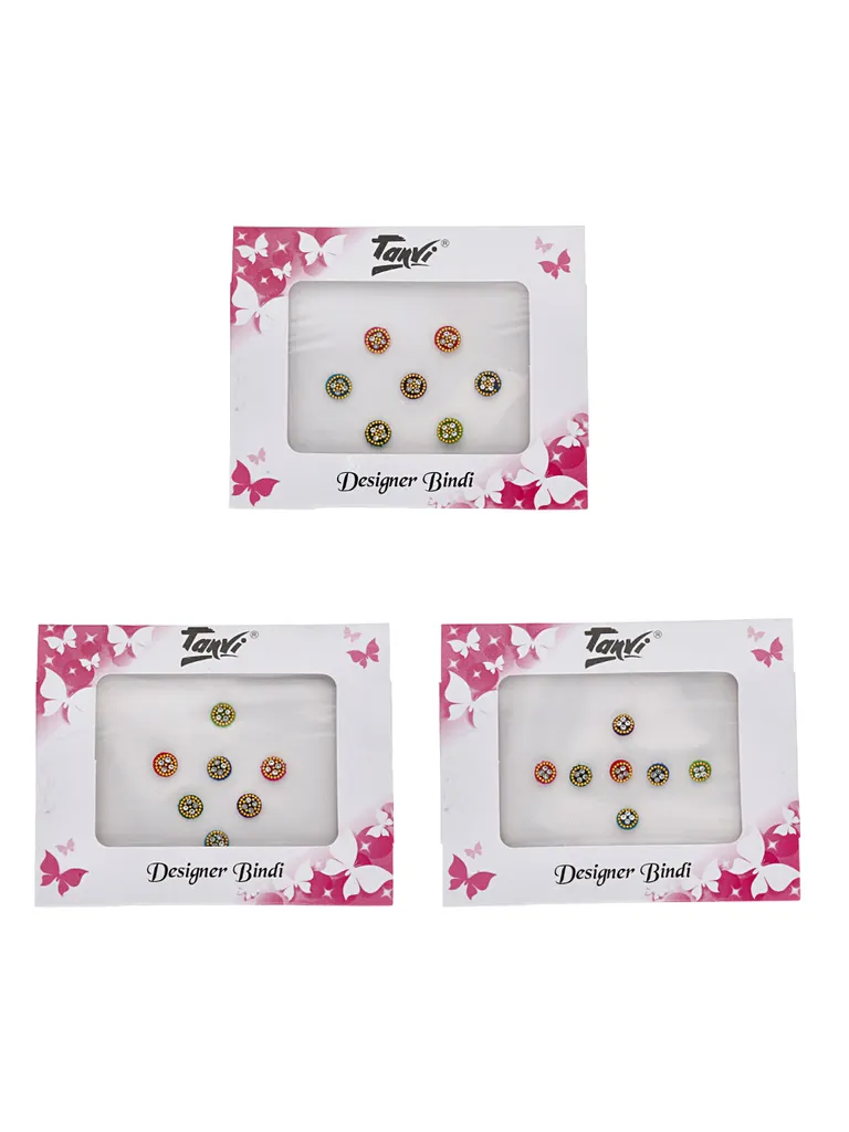 Traditional Bindis in Assorted color - 677-SRA