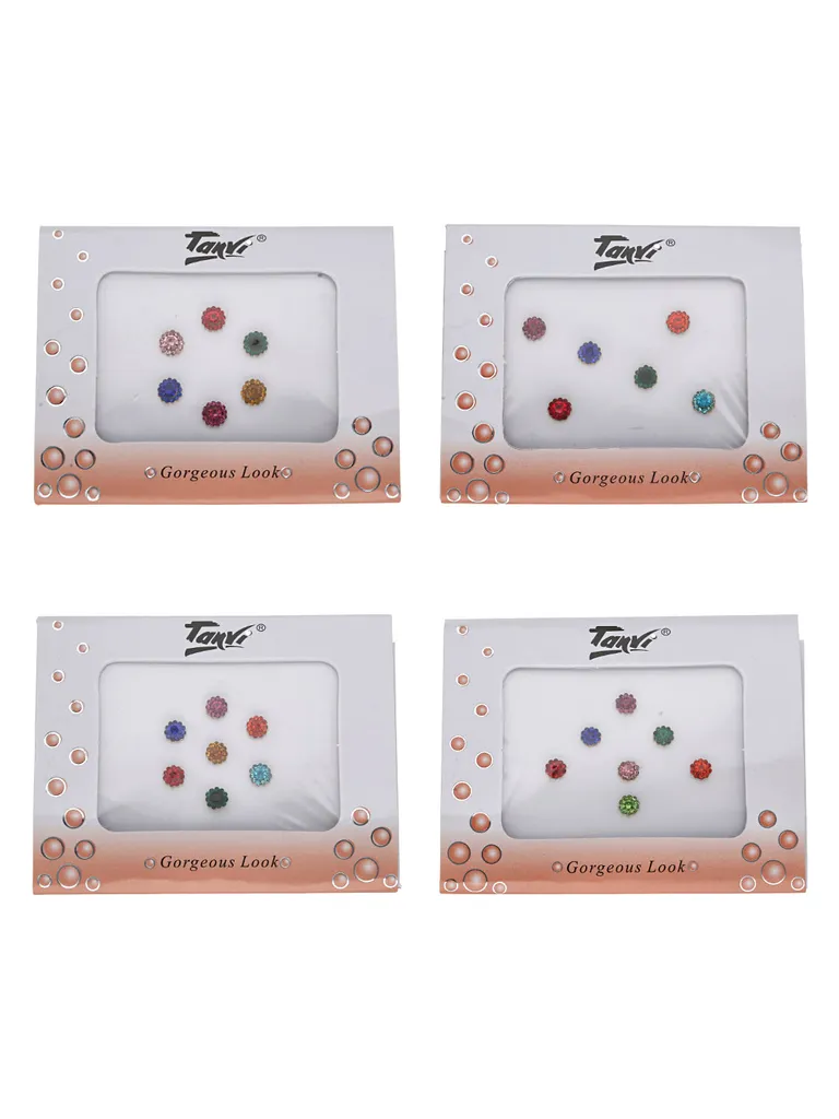Traditional Bindis in Assorted color - 3570-SRF