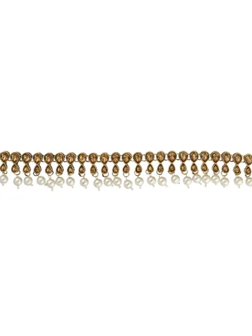 Antique Waist Belt in Mehendi finish - CNB22230