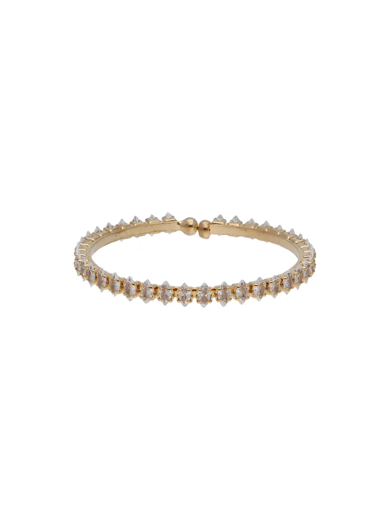 Kids AD / CZ Bracelet in Gold finish - PARY54