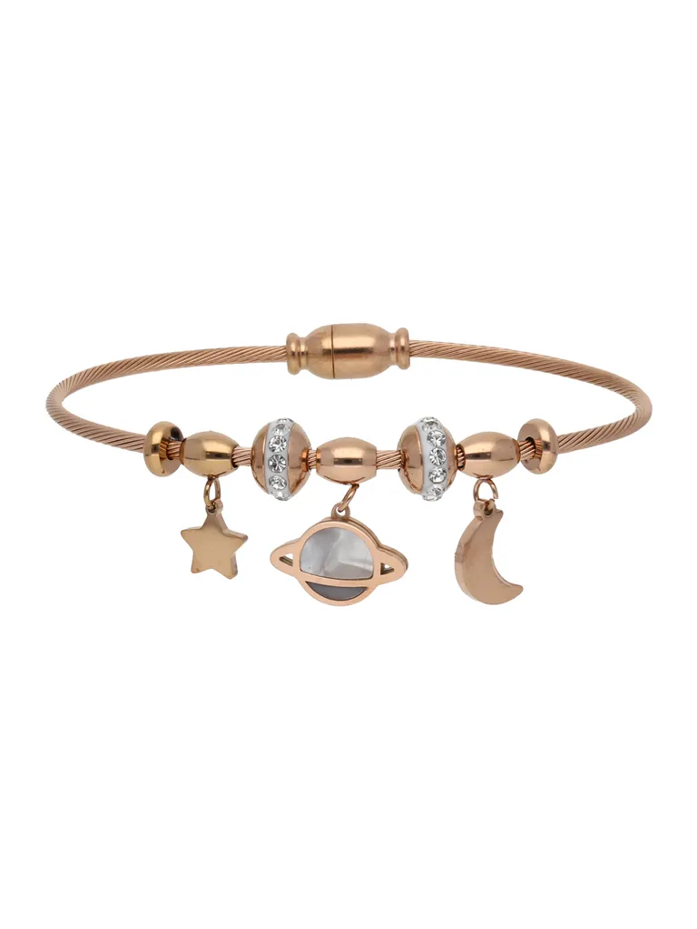 Western Kada Bracelet in Rose Gold finish with MOP - CNB23620