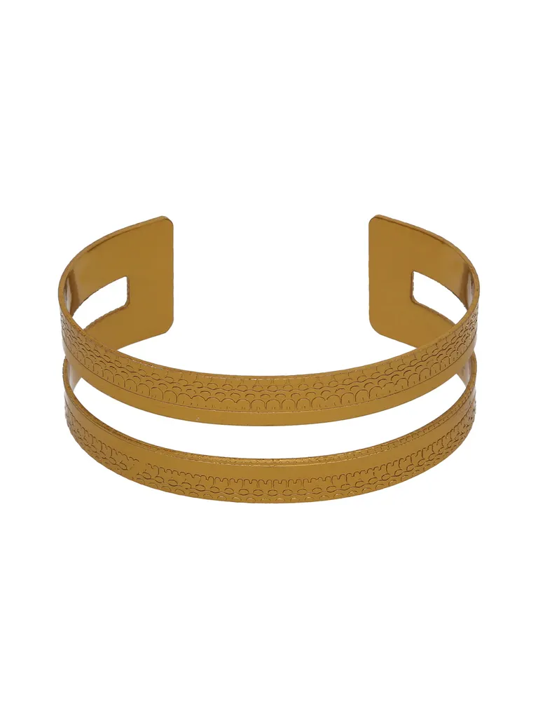 Western Kada Bracelet in Gold color and Gold finish - SHY