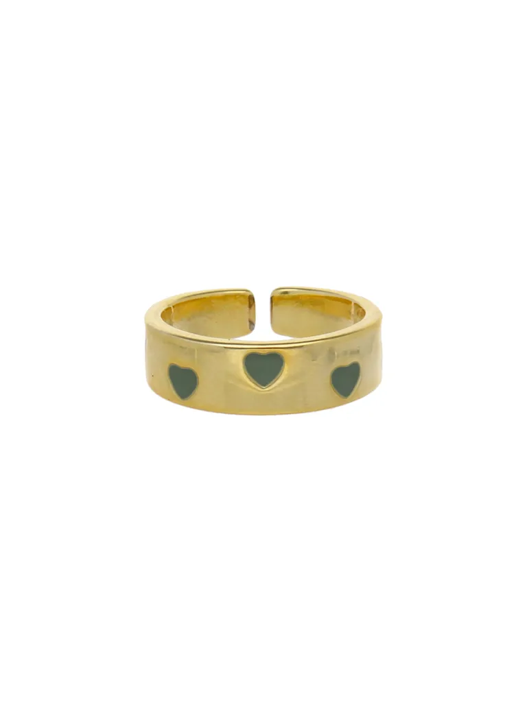 Western Finger Ring in Gold finish - CNB24528