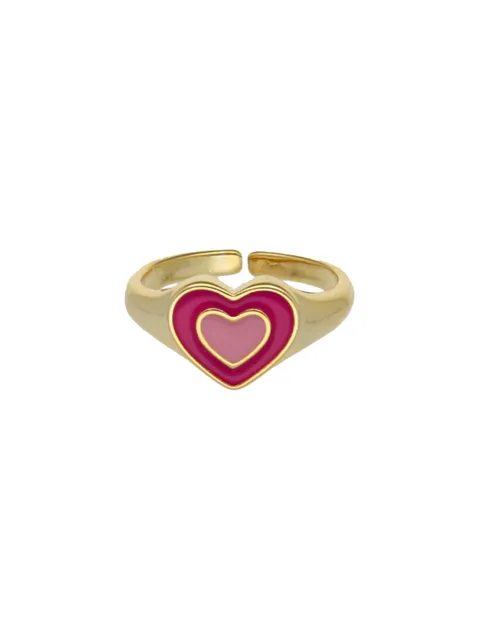 Western Finger Ring in Gold finish - CNB24557