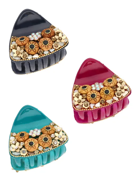Fancy Butterfly Clip in Assorted color - CNB6383