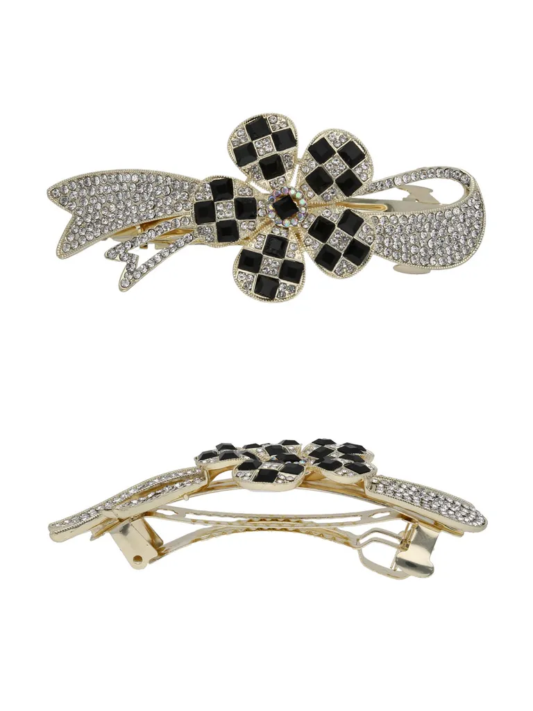 Fancy Hair Clip in Gold finish - CNB26960