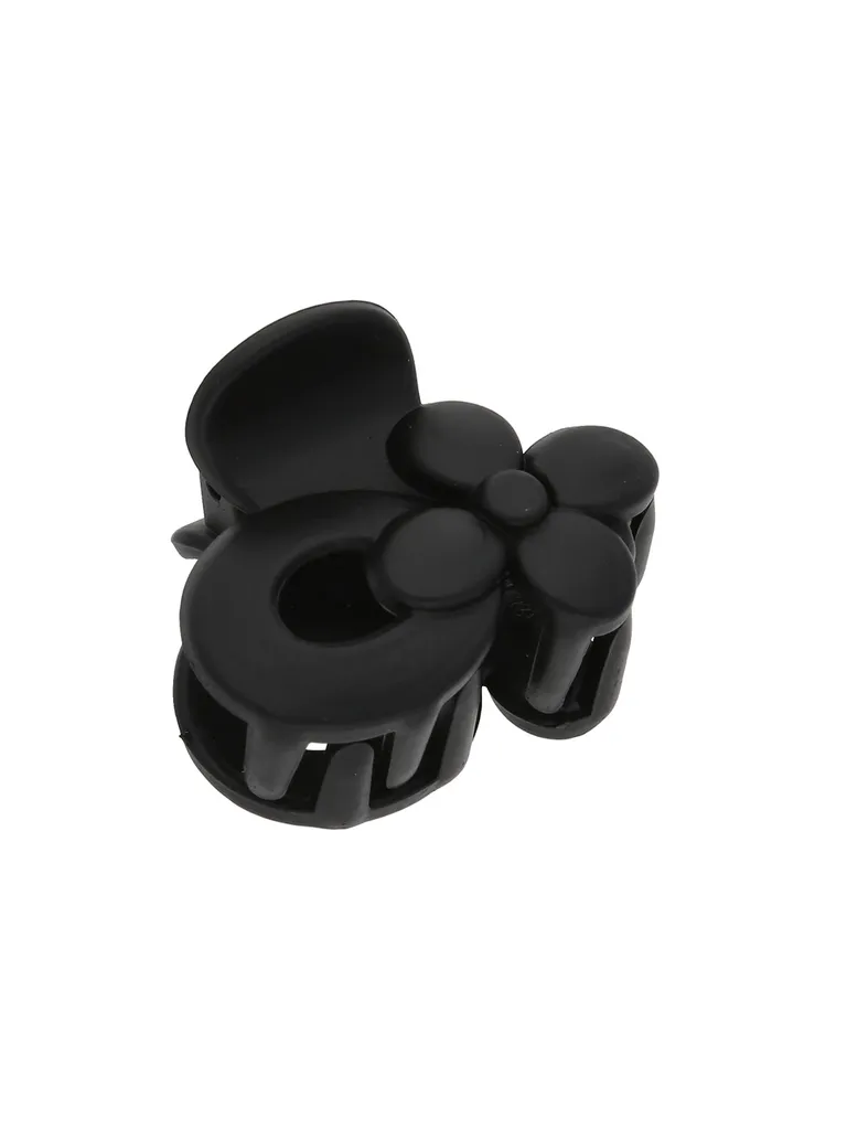 Plain Butterfly Clip in Matte Black finish - TAL204-8