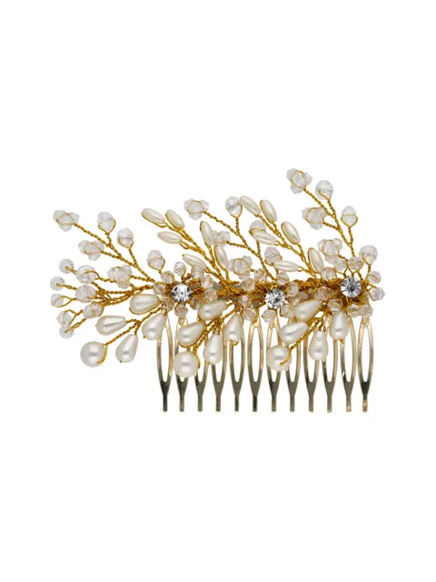 Fancy Comb in Gold finish - ARE1045