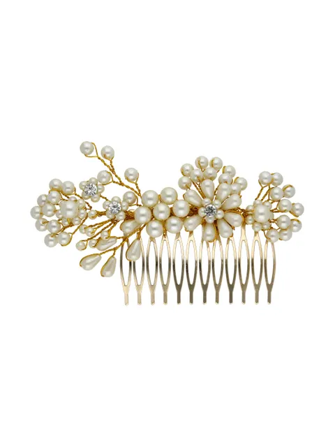 Fancy Comb in Gold finish - ARE1033
