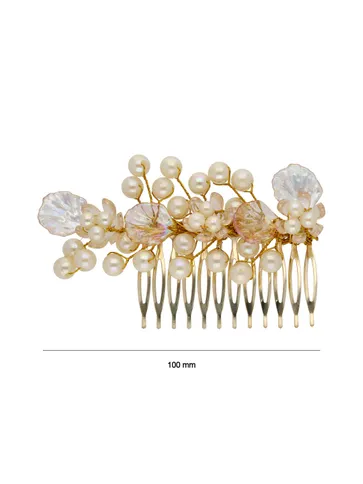 Fancy Comb in Gold finish - ARE1133