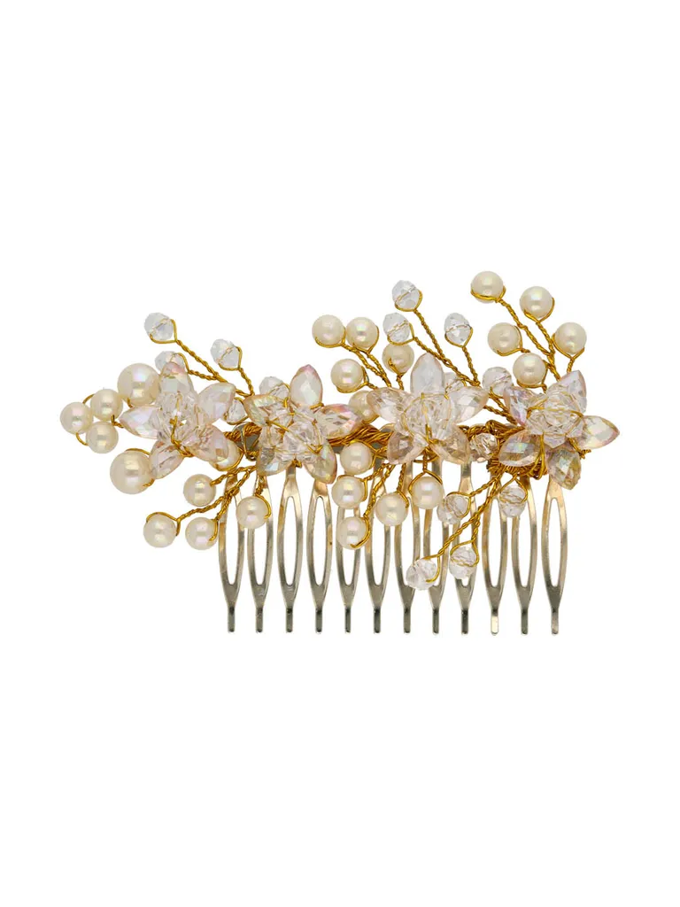 Fancy Comb in Gold finish - ARE1128