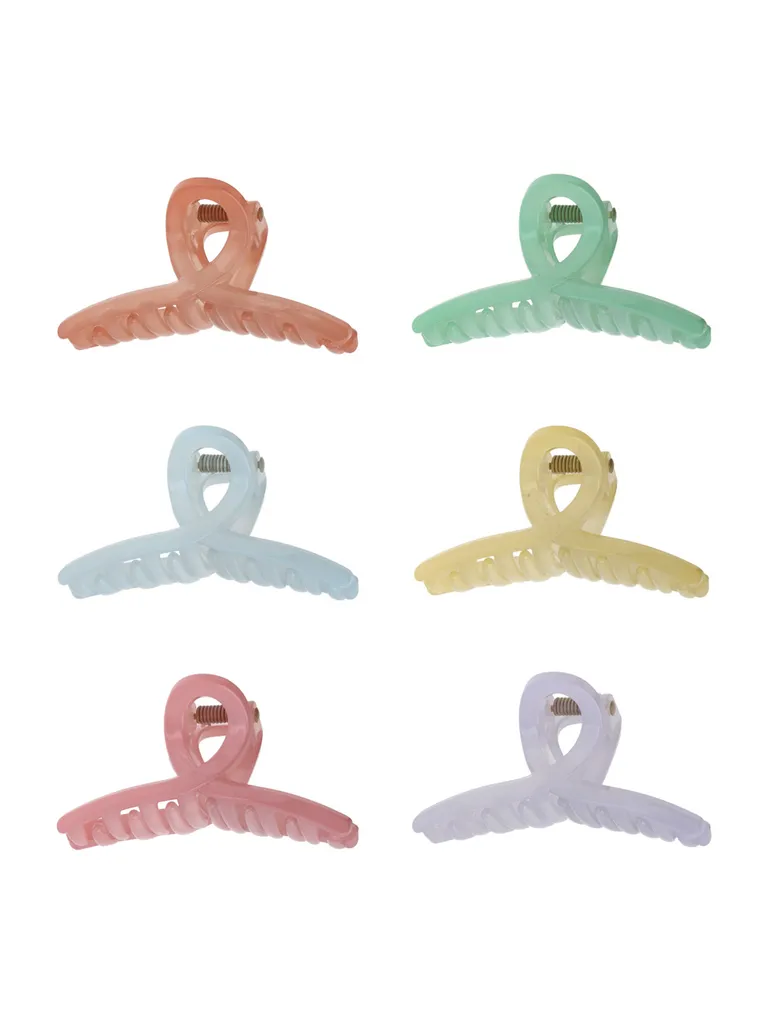 Plain Butterfly Clip in Assorted color - BY576K
