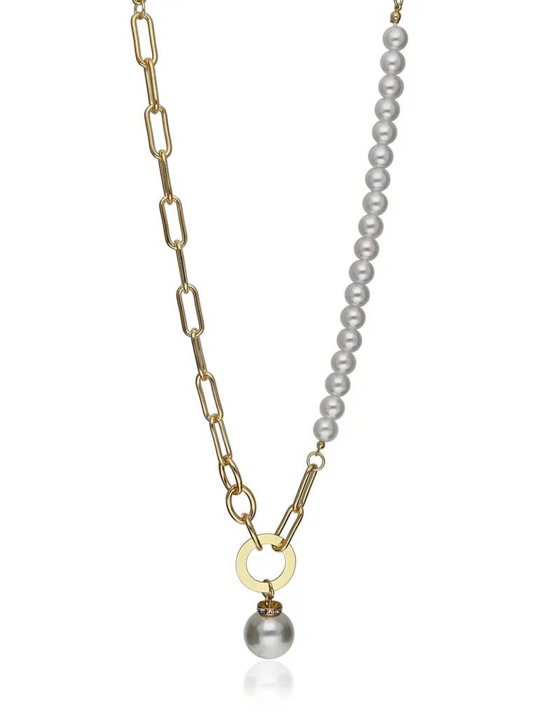 Western Mala with Pendant in Gold finish - CNB27938