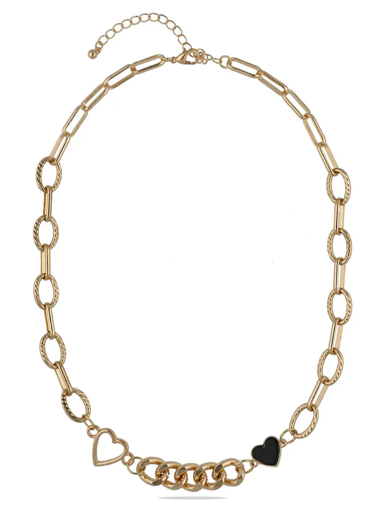 Western Necklace in Gold finish - CNB28040