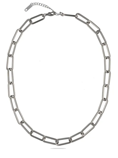 Western Necklace in Rhodium finish - CNB28079