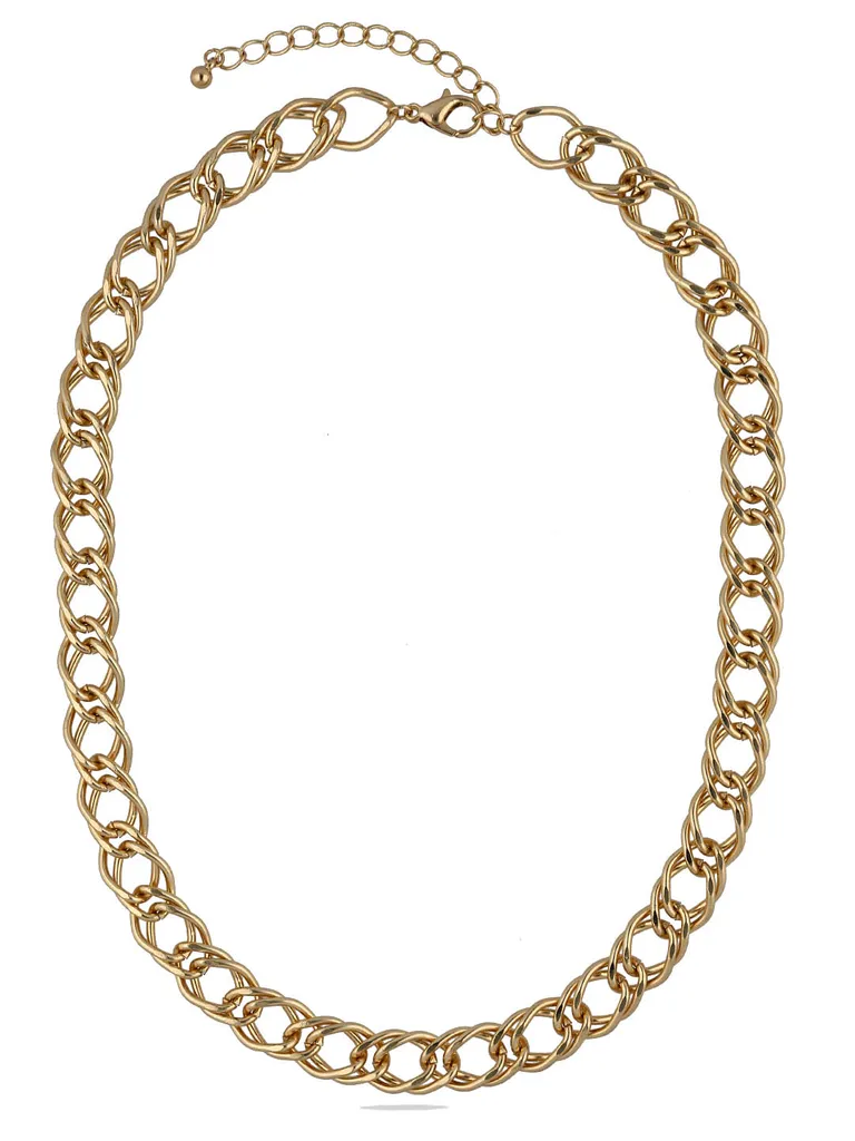 Western Necklace in Gold finish - CNB28085
